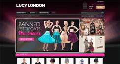 Desktop Screenshot of lucylondon.com